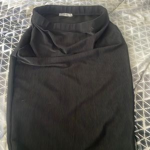 heart & hips, XS long skirt with slit